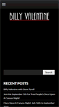 Mobile Screenshot of billy-valentine.com